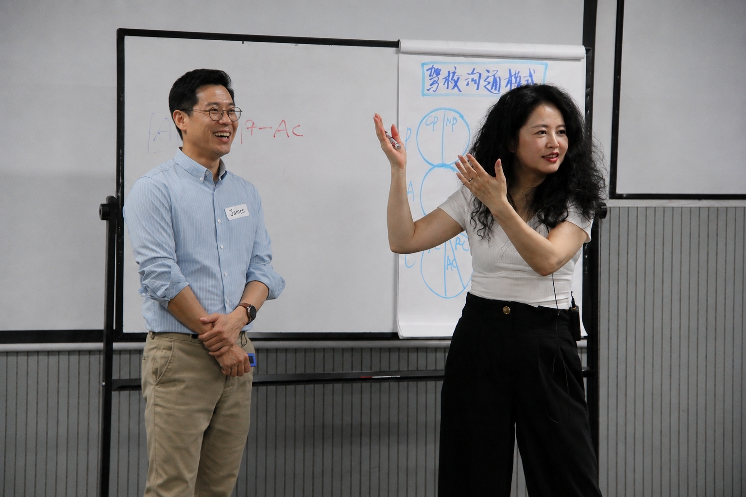 Leadership workshop facilitated by 8C Consulting