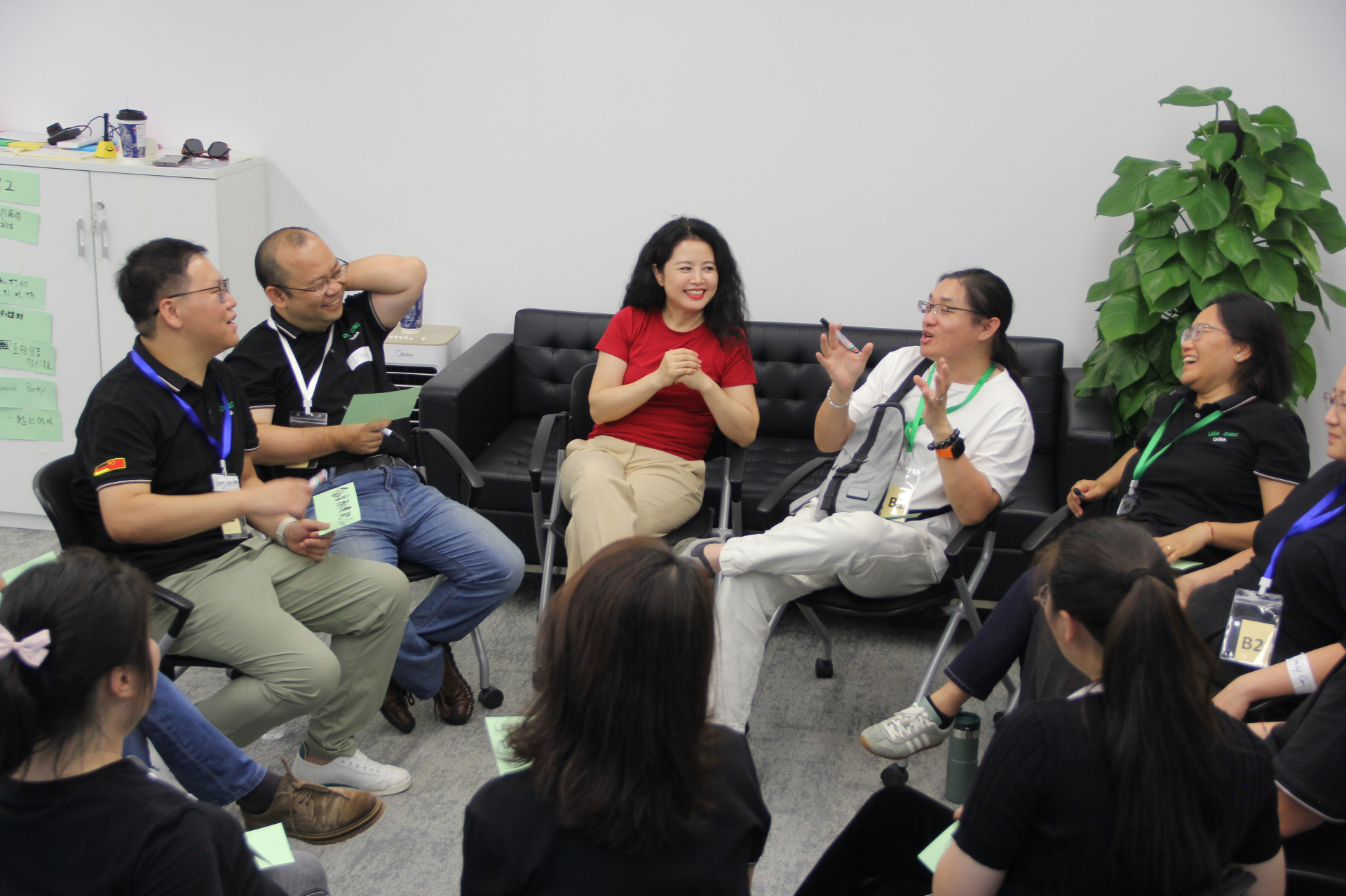 Leadership workshop facilitated by 8C Consulting